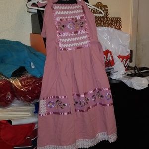 New custom Mexican dress bought in Mexico